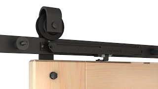 How to install a Barn Door Soft Closer