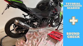 Tutorial Sostituzione Terminale Moto - Z400 Kawasaki - Miv GP Pro