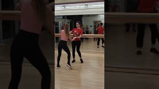 Bachata Workshop Demo with Rasa Pauzaite - At Your Worst (Bachata Remix) - Calum Scott #bachata