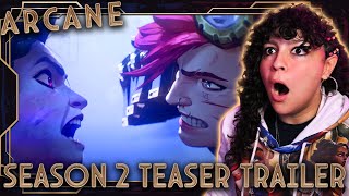 I'M SCREAMING! *• LESBIAN REACTS – ARCANE – SEASON 2 TEASER TRAILER •*