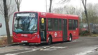 (Last Day of Arriva + Kickdowns) 325 to East Beckton Sainsburys ENL61 LJ60 CTK