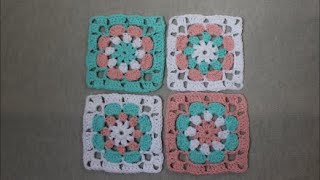 crochet square pattern 1