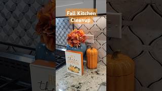 Fall Kitchen Clean & Decorate With Me | Quick Clean Of My Stove Hood Filters