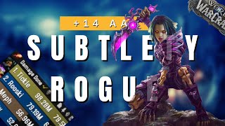 SUBTLETY ROGUE: 80K Overall +14 Algeth'ar Academy  M+ ROUND 2