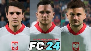 FC 24 | ALL POLAND PLAYERS REAL FACES