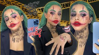 MAKEUP HALLOWEEN “JOCKER” 🃏♥️