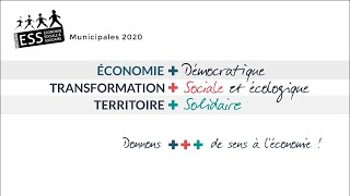 Municipales 2020 : donnons +++ de sens à l'économie !