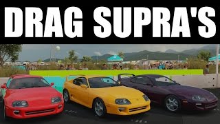 FH3 - Drag Build - MK4 2JZ Supra! ft. Chaos Inferno