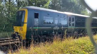 3 GWR Trains at Blackwater Shopping Park