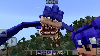 New Shin Sonic Tapes Addon Update in Minecraft