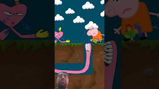 Peppa Pig and Mommy Long Legs is a cheater - shorts peppapig animation cartoon