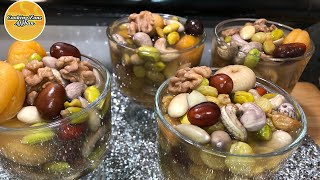 Haft Mewa recipe طرزتهیه هفت میوه افغانی