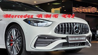 Màu đỏ RED POWER trên Mercedes AMG C43 4Matic 2024 với nhiều công nghệ đáng giá nhất