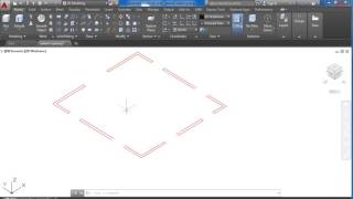 Autocad 2016 3D Modeling: Creating Floor and Thresholds For Exterior Doors Lesson 9