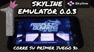 SKYLINE EMULATOR NUEVA ACTUALIZACION YA CORRE JUEGOS 3D