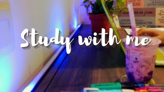 1.5 hours study with me [with inspirational music to study 🎵 & forest bonfire 🔥🏕️ ] | Study with KM