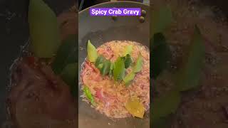 Spicy Crab Gravy #shorts  #crabgravy #seafoodrecipes #nandugravy #crab