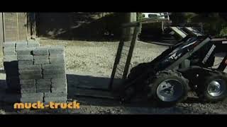 Motorised wheelbarrow accessories power lift job site @ Muck Truck1