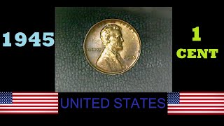 1945 USA 1 cent