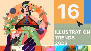 illustration trends 2023 | 16 Inspiring Illustration Trends to Try in 2023