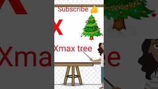 Five words start with letter X with Spelling.#kidsstudy ,#educationalvideosforkids