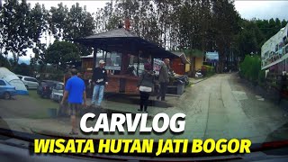 Walking On The Road To Hutan Jati Bogor || Carvlog