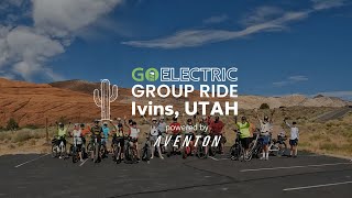 Go Electric Group Ride with Aventon in Ivins, Utah