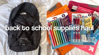 back to school supplies haul 2022