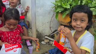 Feeding program at Cabungahan elementary school Danao City Cebu | Eyingtv