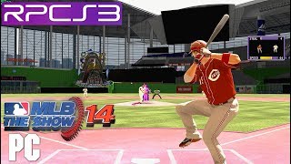 PS3 Emu | MLB 14 The Show on PC HD (gameplay) RPCS3 i7 4790k TSX