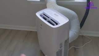 LG 10000 BTU Smart Portable Air Conditioner with Heat for Bedroom