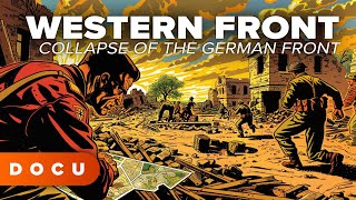 Western Front Collapse of the German Front - 1944-1945 (FOOTAGE, Documentary, HISTORY, WW2)