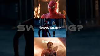 Tobey Spider-Man vs Andrew Spider-Man vs Tom Spider-Man #shorts