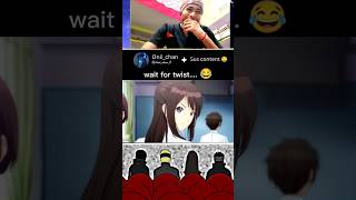 Naruto squad reaction on boy x girl😁😁😁