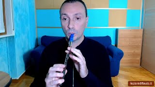 Corso di Tin whistle intermedio - lezione 21 in re maggiore