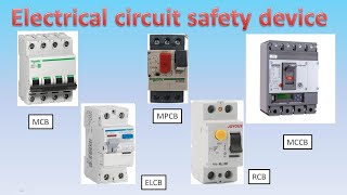 NEED TO KNOW ABOUT SAFETY DEVICE IN ELECTRICAL.#MCB #MCCB #MPCB