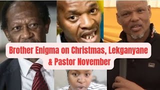 "Jesus gets angry when we celebrate Christmas"| Pastor November| Lekganyane| Songs using revelations