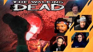 Gamers Reactions to the Flashlight to the Head | The Walking Dead: The Final Season