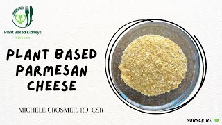 Low Sodium Plant Based Parmesan Cheese Recipe