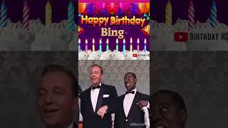 🎉BingCrosby & LouisArmstrong sing all that Jazz🎺Happy Birthday to You BING🎂5.3.1903🎉 #Shorts