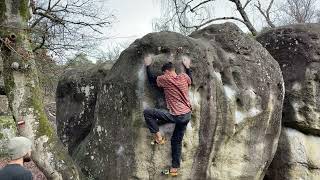 Infidèle 7c Bas Cuvier, Fontainebleau