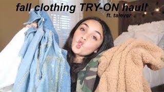 try-on fall/winter clothing haul 🍂🍂 (talever clothing)