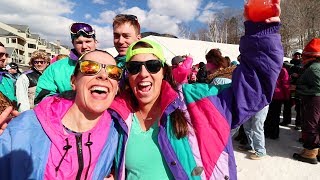 EPIC 80's DAY at LOON MOUNTAIN  |  VLOG 42