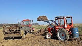 Rozrzucanie Obornika 2018 | Mtz 82 & T25 | Podkarpacie | GoPro