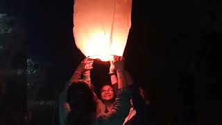 How To Launch Sky Lanterns || Fanus-2023 || Vedabh Vlogs