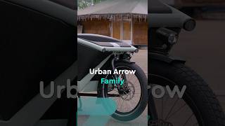 Urban Arrow Family Sage Green #UrbanArrow #Bakfiets #CargoBike