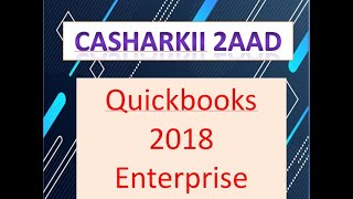 Casharkii 2aad ee quickbooks-ka