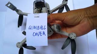 How I remind myself to take out Mavic Mini gimbal cover every time before flying. It move when start