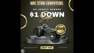 Camera with Bad Credit? No Problem! Zero Down Payment and Mac Star Computers