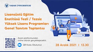 Lisansüstü Eğitim Enstitüsü Genel Tanıtım Toplantısı